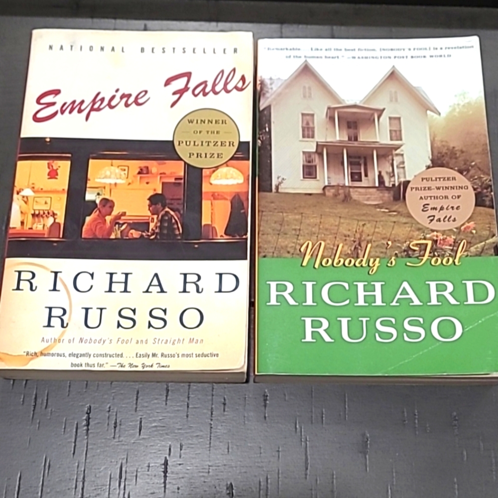 2 Richard Russo Books: Nobody's Fool & Empire Falls